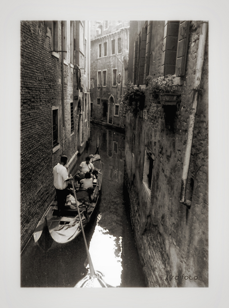 Rii Kanal Venedig 1984 