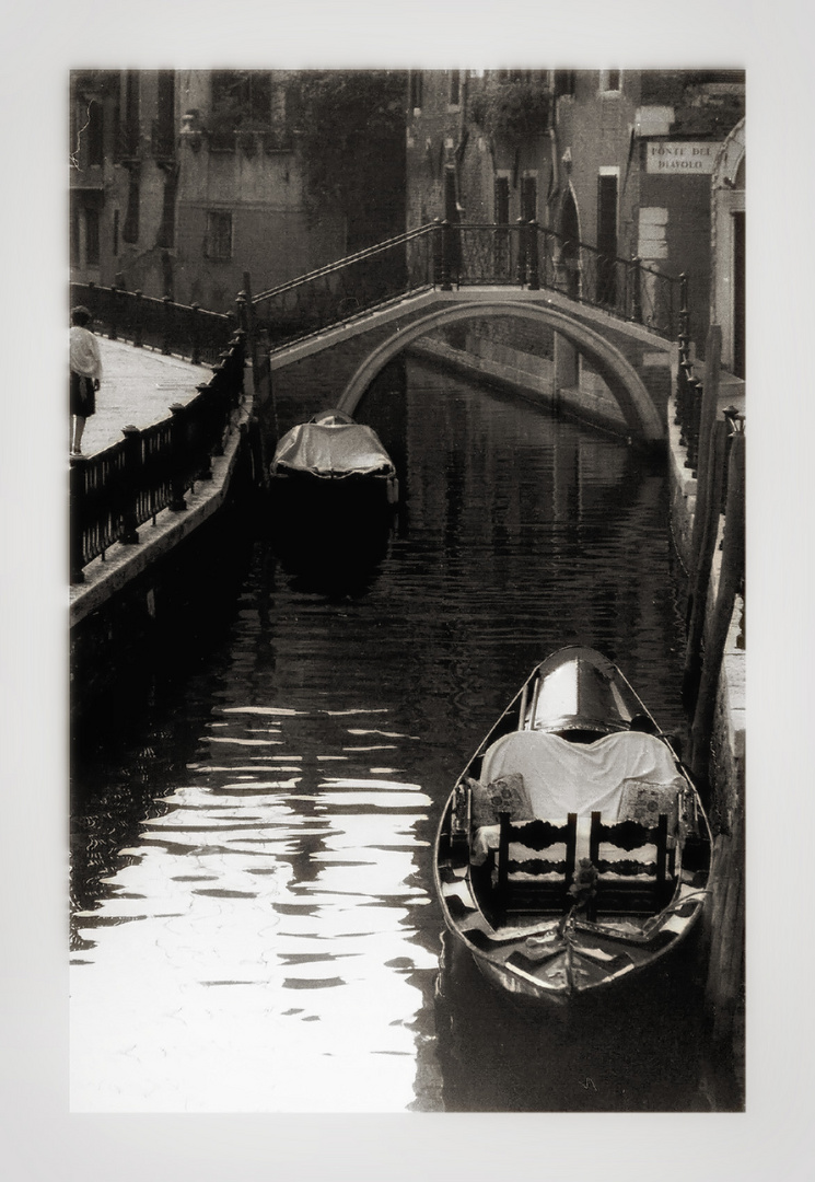 Rii Kanal Venedig 1984 