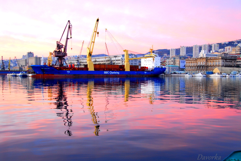 Rijeka Hafen