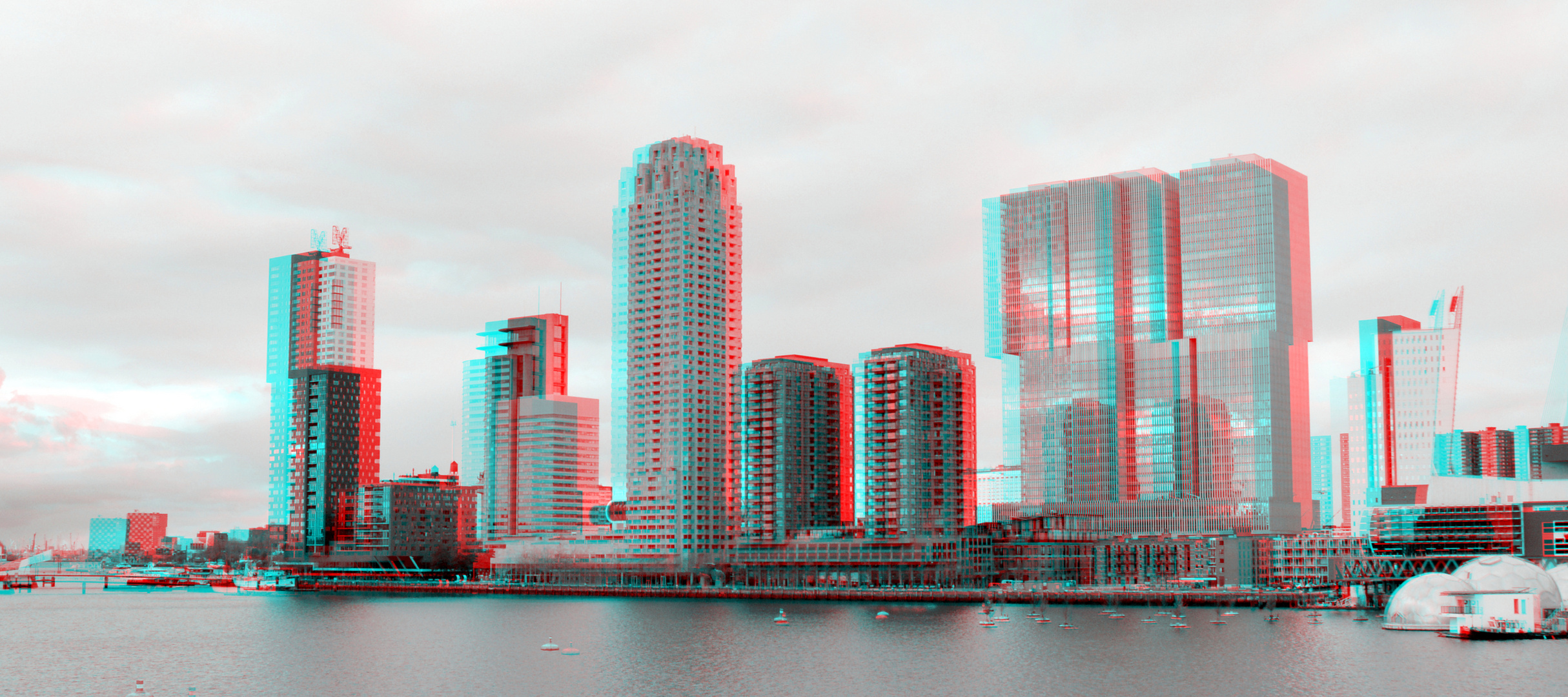 Rijnhaven Rotterdam 3D