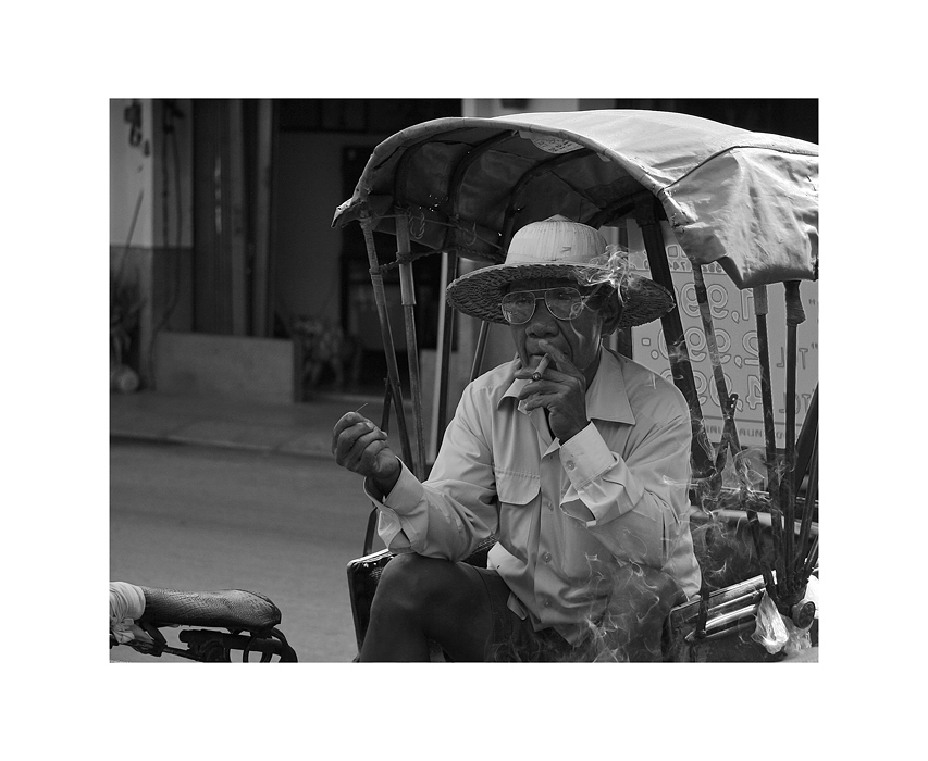 Rikscha-Fahrer, Thailand