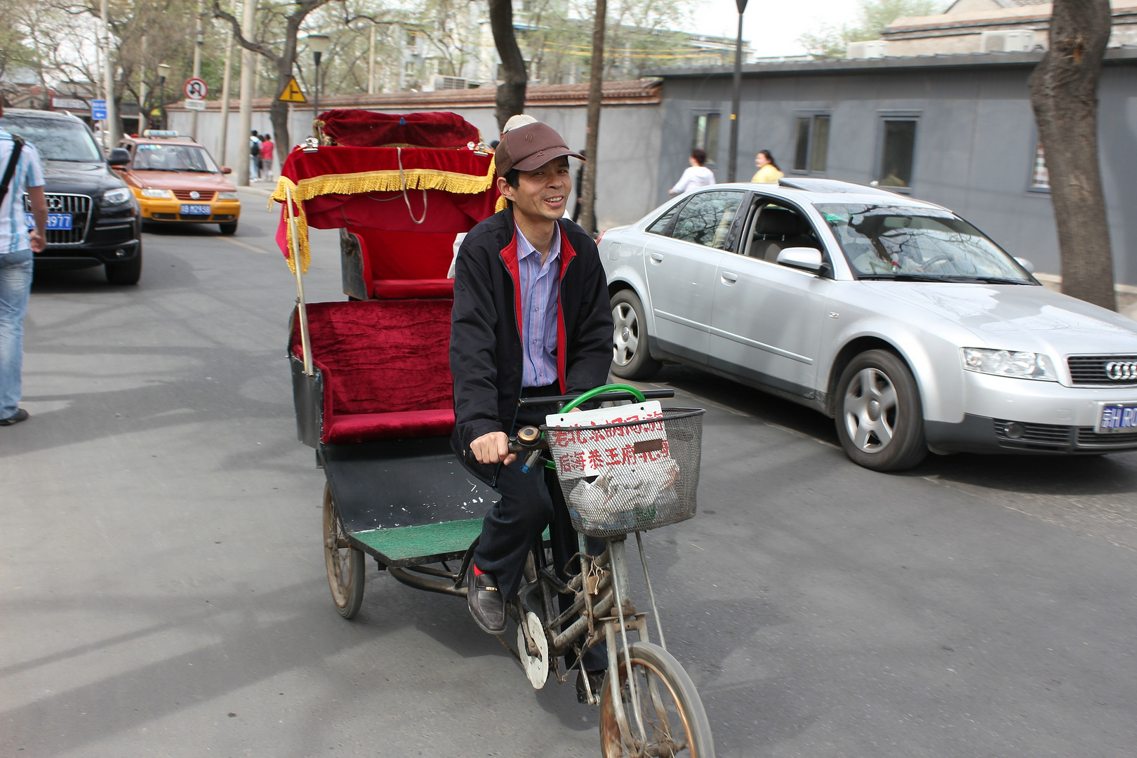 Rikschafahrer in Beijing