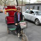Rikschafahrer in Beijing