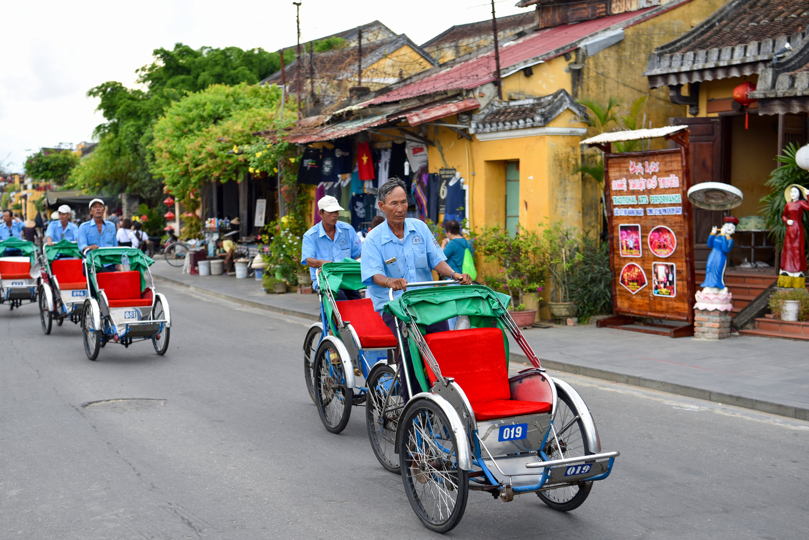 Rikschafahrer in Hoi An