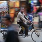 Rikschafahrer in Kathmandu /Thamel