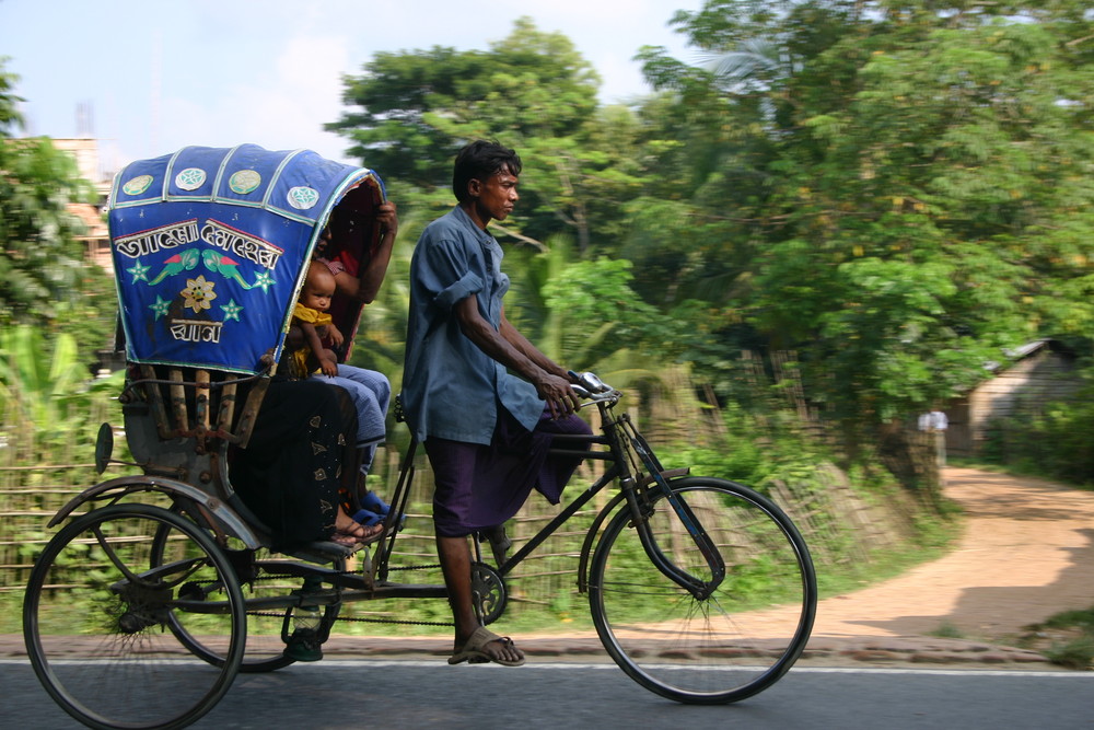 Riksha fahren