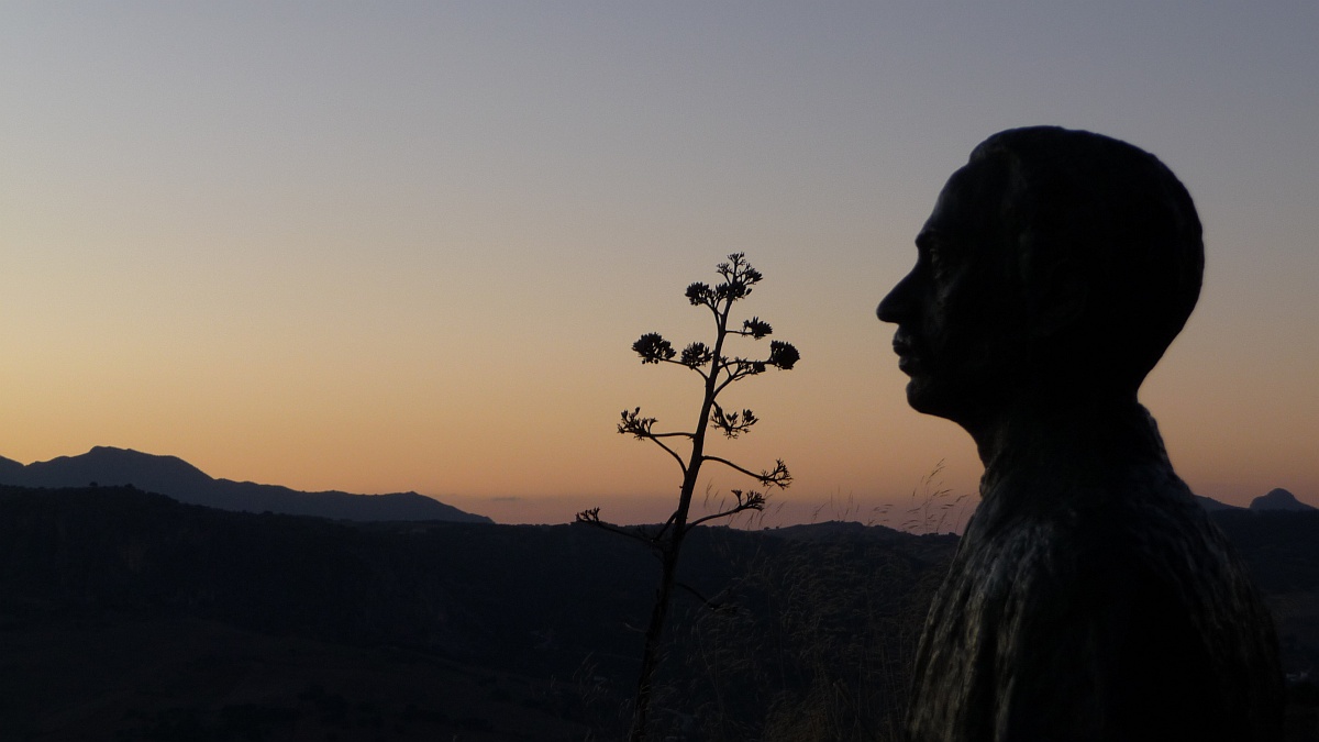 Rilke riecht in Ronda, Andalusien