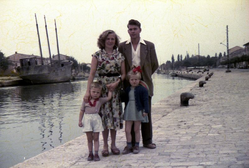 Rimini im Hafen 1956