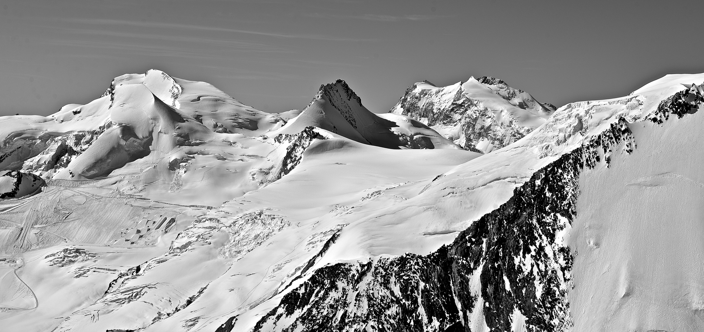 Rimpfischhorn und Allalinhorn