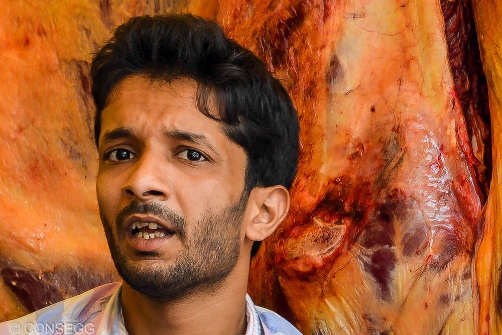 Rindfleisch in Indien Foto & Bild | erwachsene, menschen bei der arbeit ...