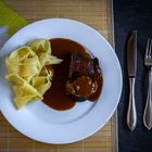 Rindsrouladen mit Pappardelle