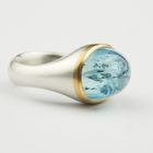 Ring mit Aquamarin