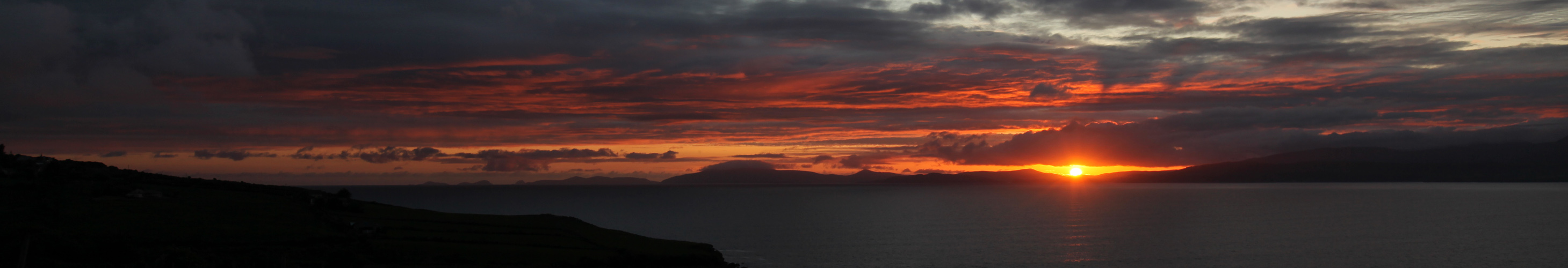 Ring Of Kerry - Kells Panoramaschnitt