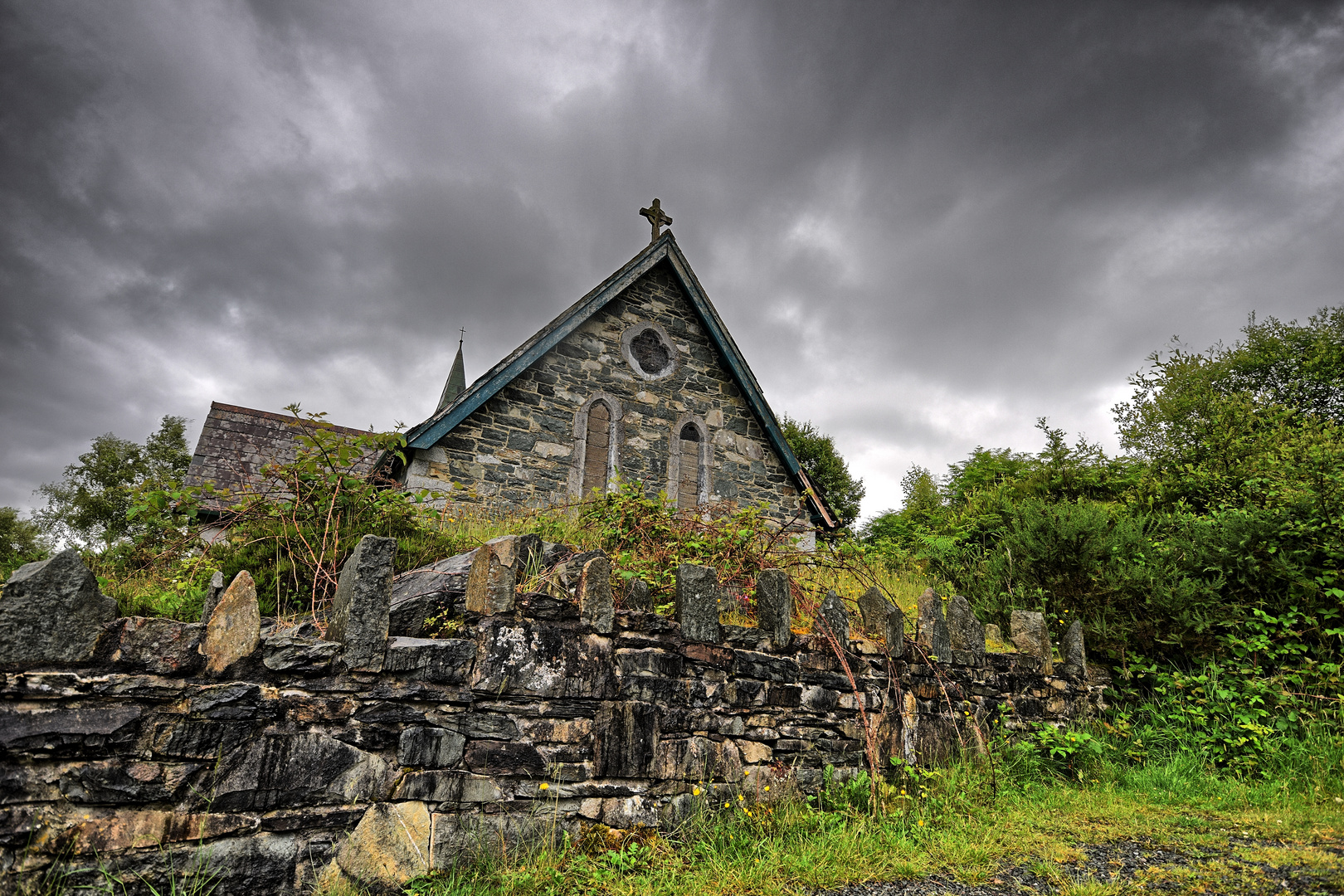 Ring of Kerry / Verlassene Kirche