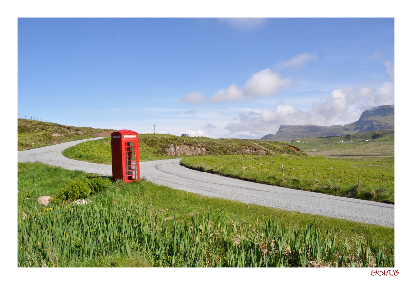 Ring, ring - eine einsame Telefonzelle auf der Isle of Skye