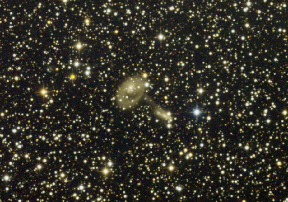 Ringgalaxie im Sternbild Ara