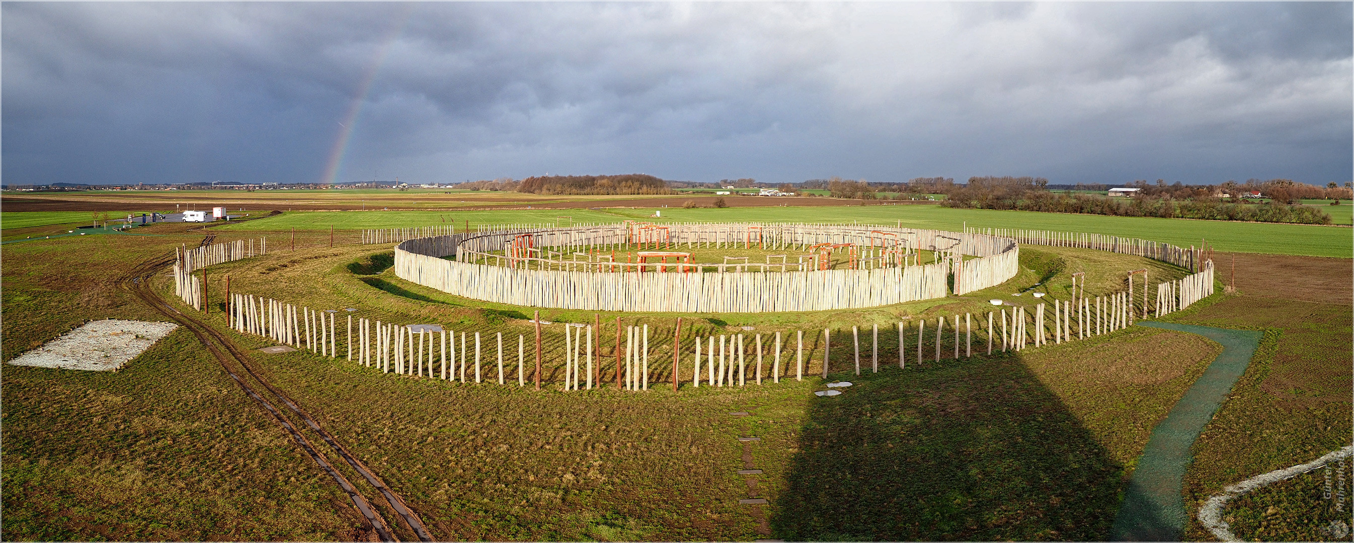 Ringheiligtum vom Aussichtsturm