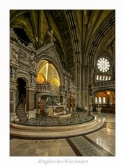 Ringkirche-Wiesbaden " Blick zum Chor, aus meiner Sicht..."