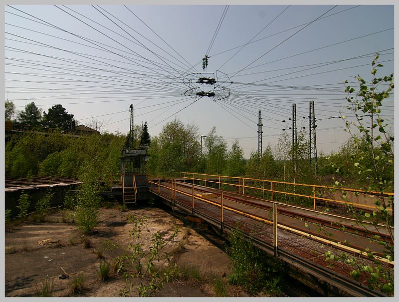 Ringlockschuppen in Löhne-Bahnhof oder das was davon noch über ist.