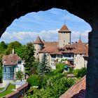 Ringmauer und Schloss Murten