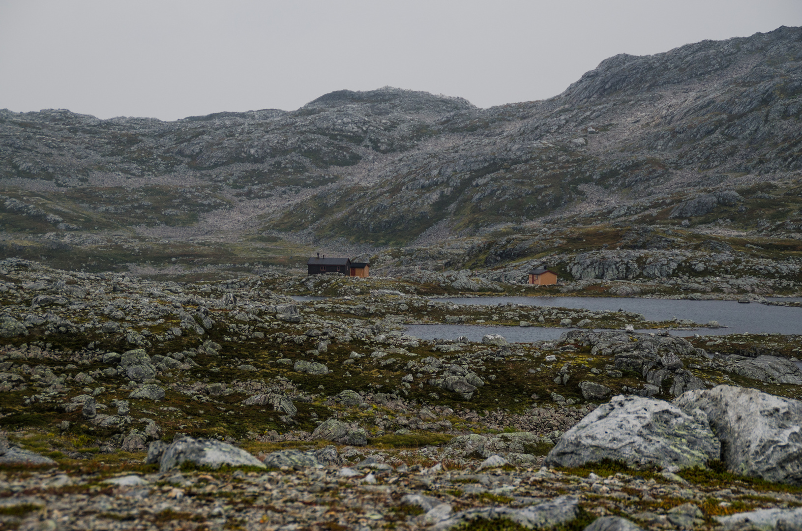 Ringvassbu die Hütte auf Ringvassoy kam näher