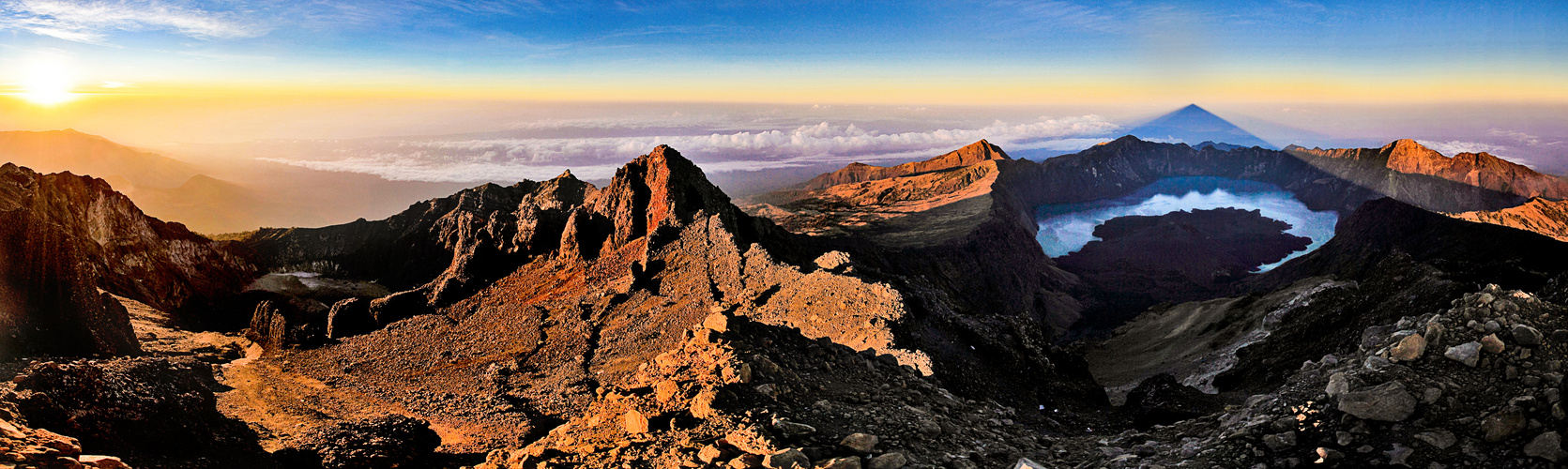Rinjani Panorama Foto Bild landschaft Rinjani Panorama Foto Bild landschaft