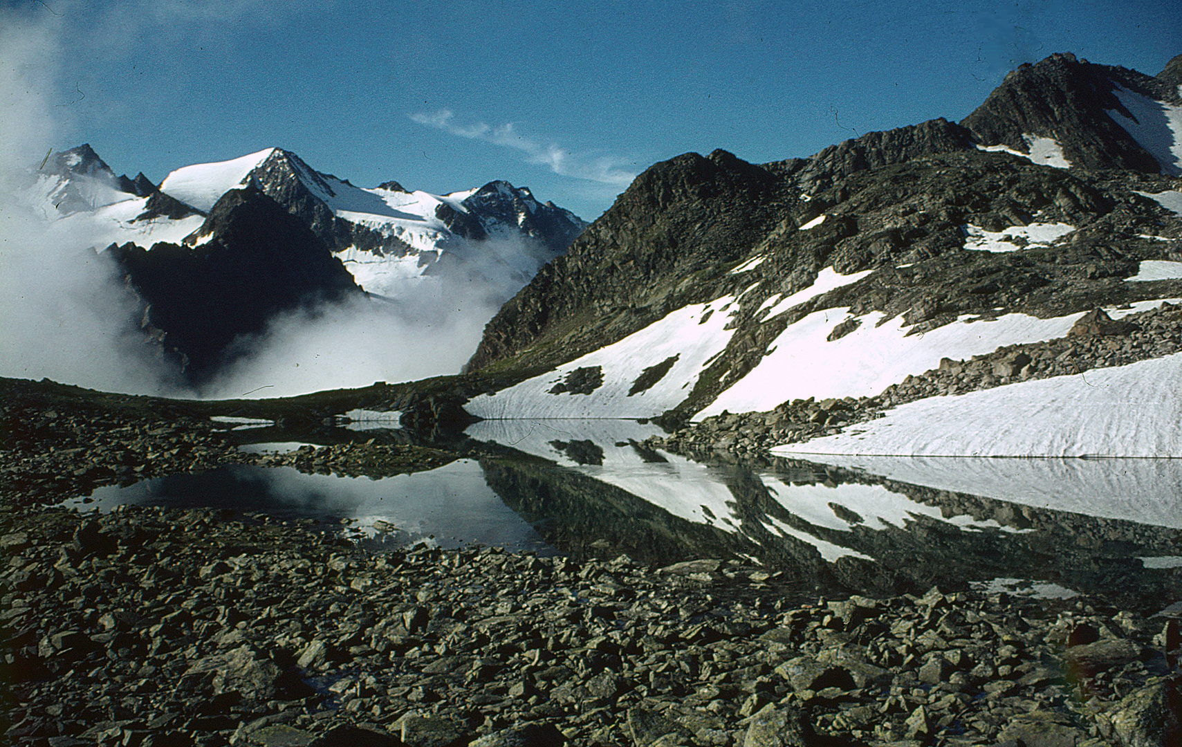 Rinnensee oberhalb des Obergtales ..