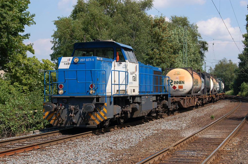 Rinnenwechselbrückencontainer für den Duisburger Hafen