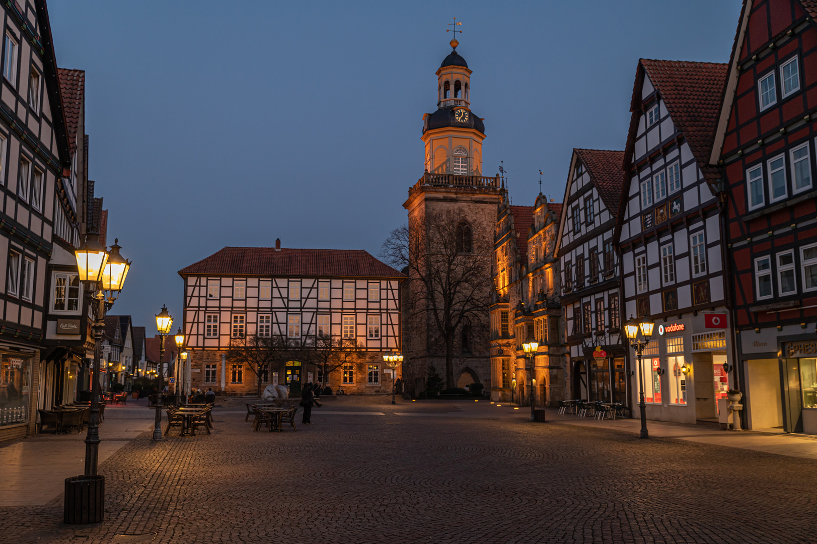 Rinteln am Abend