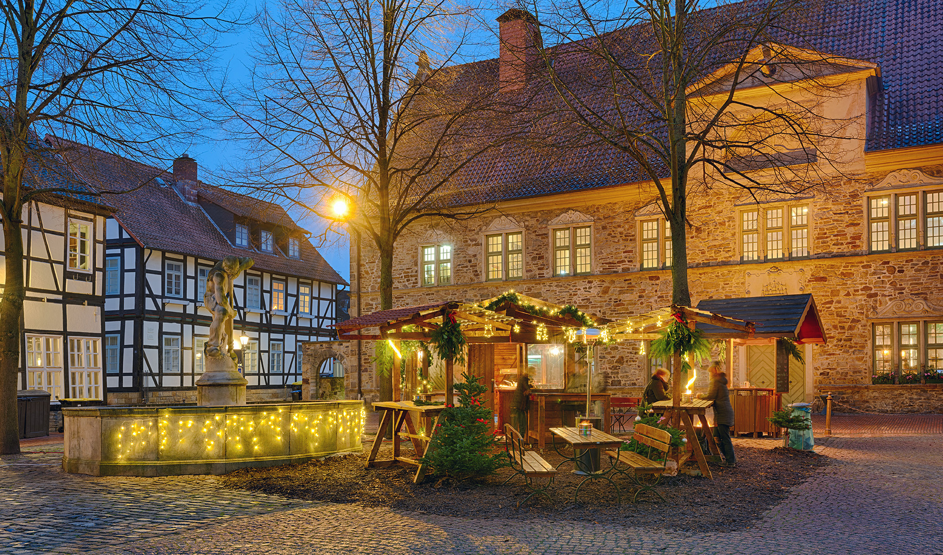 Rinteln Weihnachtsmarkt Kirchplatz