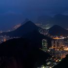 Rio bei Nacht; Brasilien