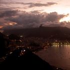 Rio by night from the Pao the Azucar