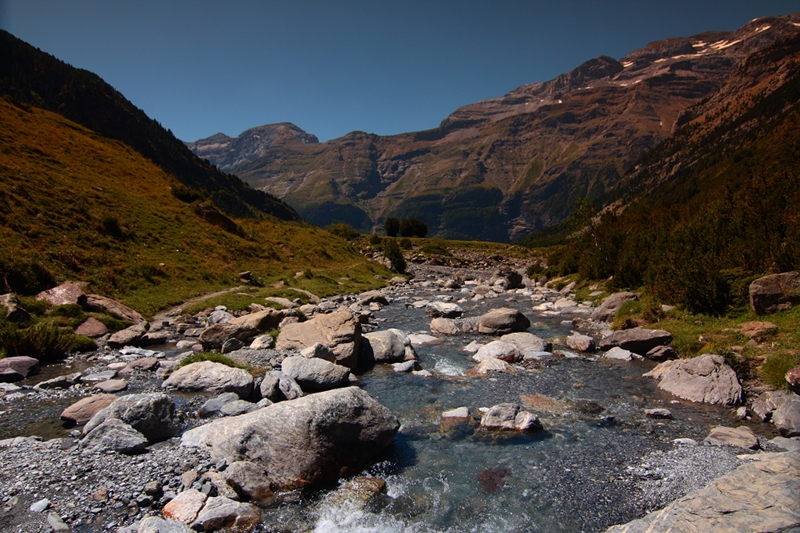 Río Cinca en el Valle de Pineta