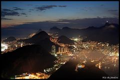 Rio de Janeiro at night