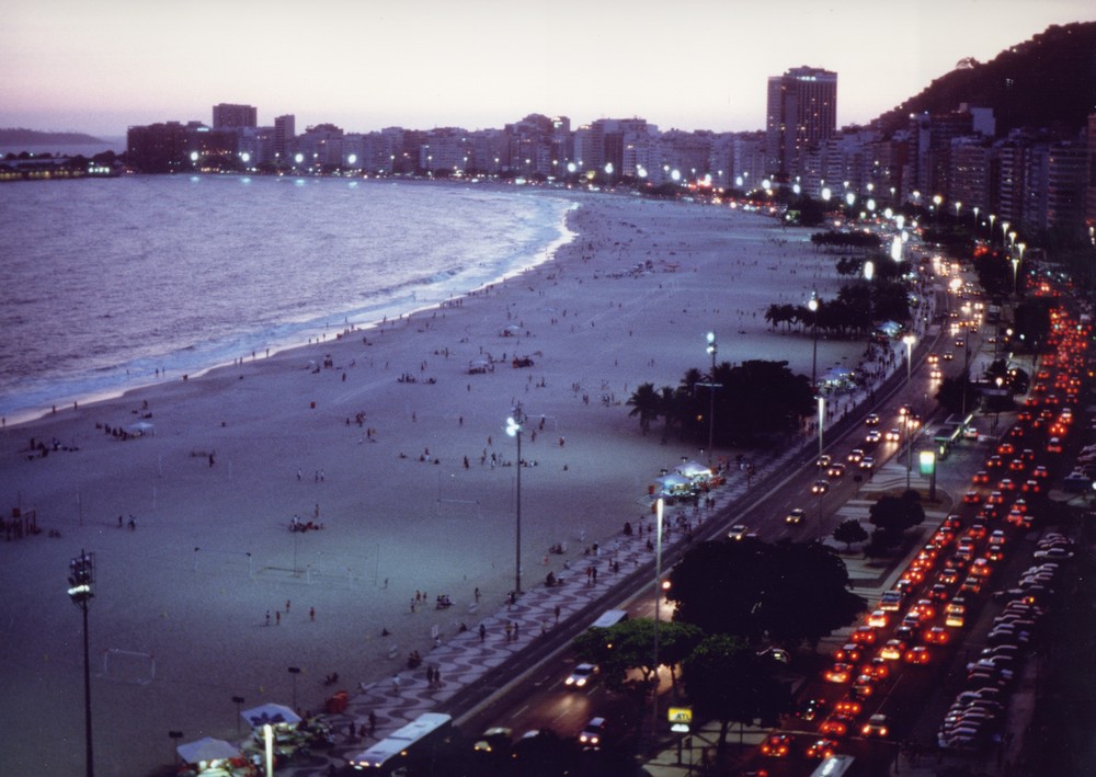 Rio de Janeiro (Copacabana al tramonto)