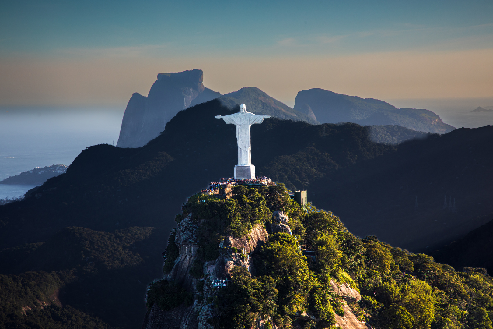Rio de Janeiro vom Heli