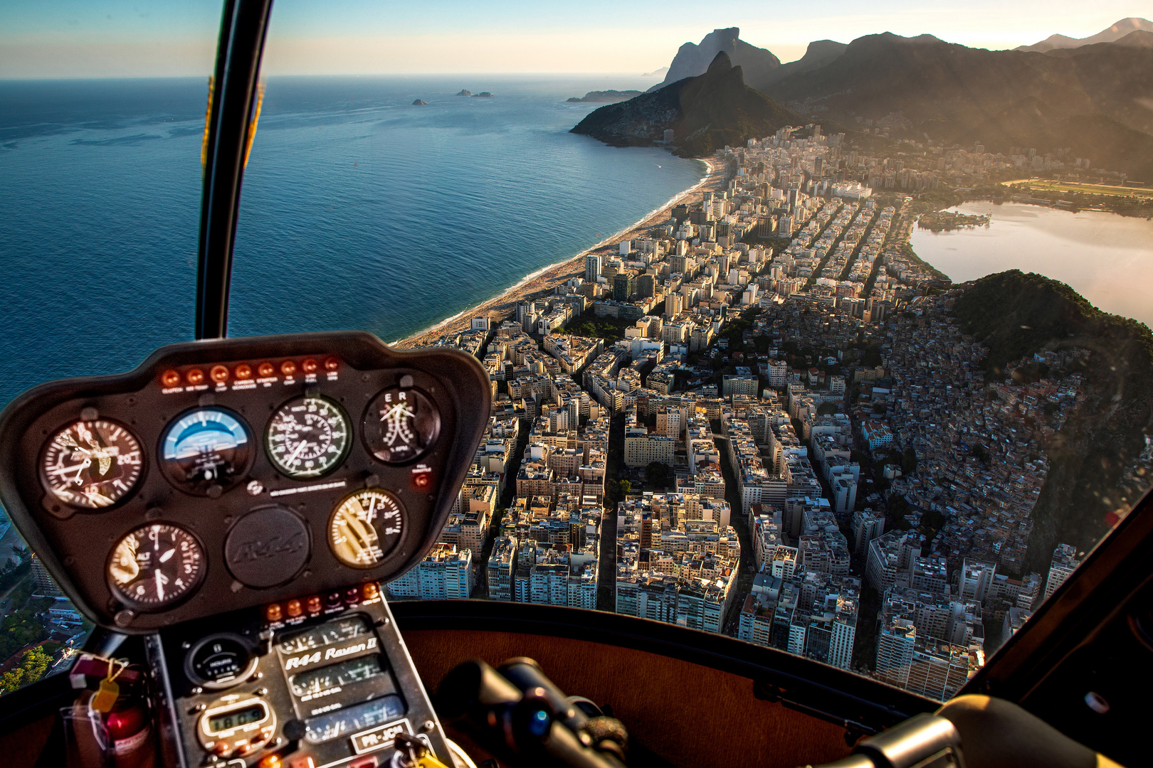 Rio de Janeiro vom Heli