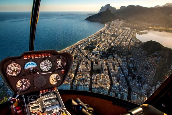 Rio de Janeiro vom Heli