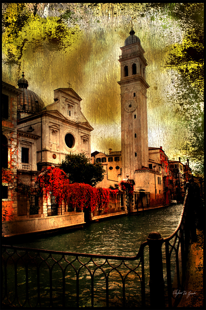 Rio dei Greci Venezia serie"profumo Antico