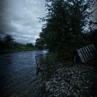 Río después de la lluvia