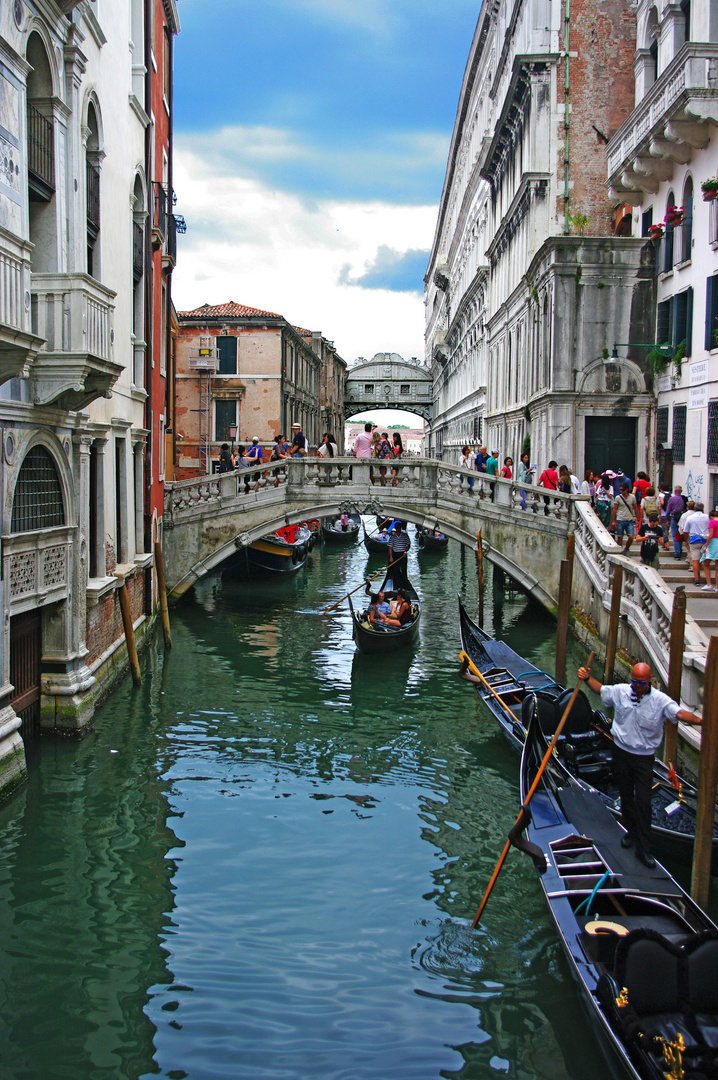 Rio di Palazzo mit Seufzerbrücke