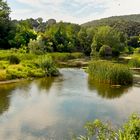 Rio Fluviá a su paso por Besalú, Girona