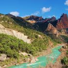 Rio Gallego y mallos de Riglos.