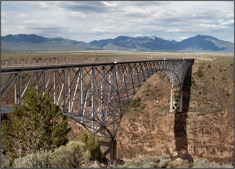 Rio Grande Gorge, Highway 64 crossing.....