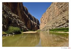 Rio Grande in Big Bend Nationalpark Texas