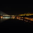 Rio Guadalquivir y puente del Alamillo, Sevilla.