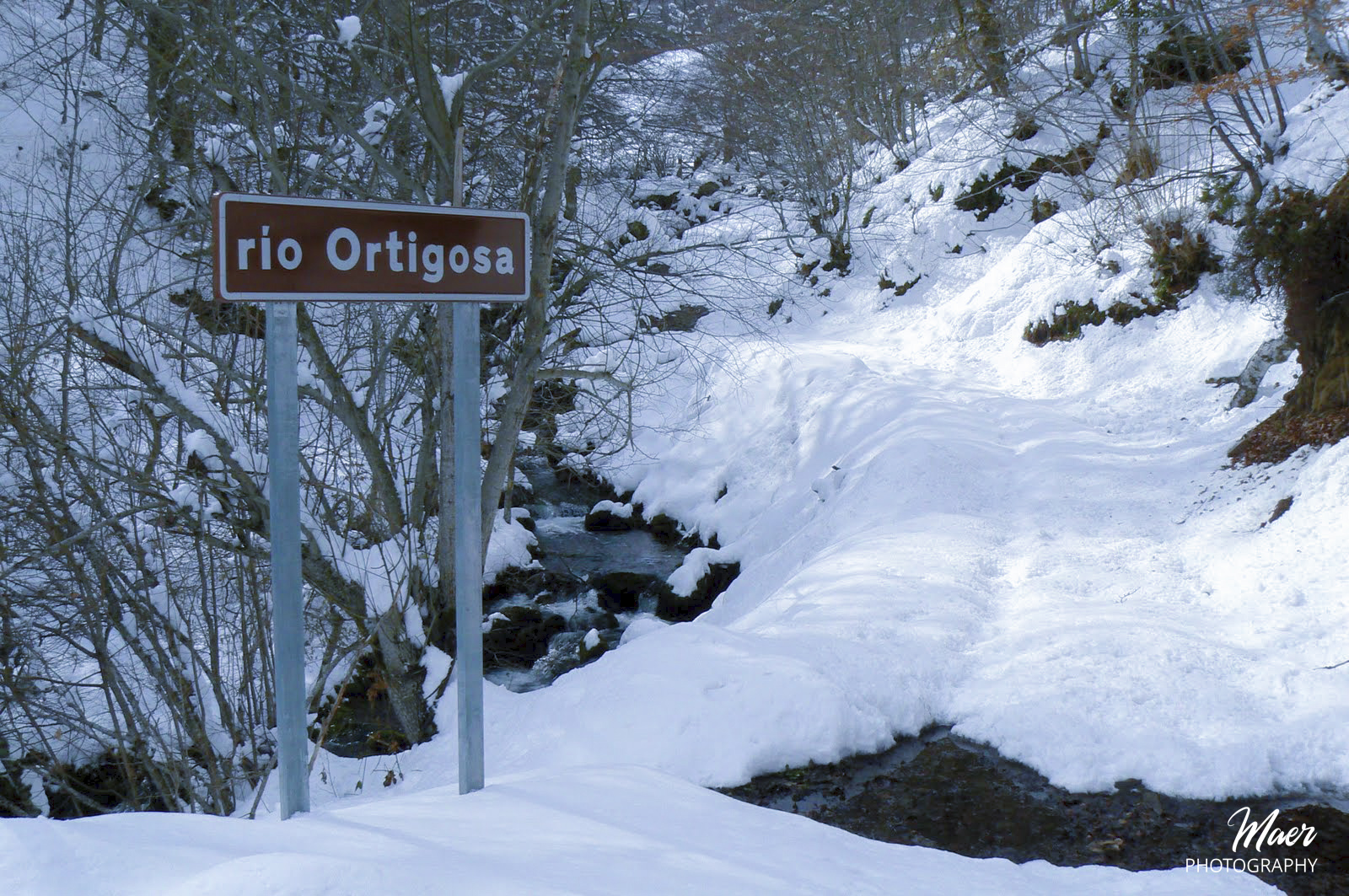 Rio Ortigosa en Asturias 2011.