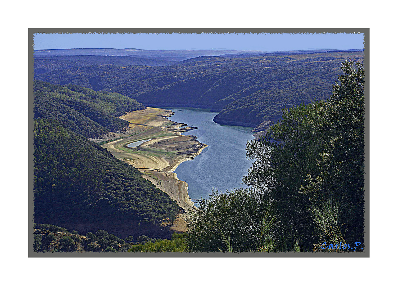 RIO TAJO a su paso por MONFRAGUE