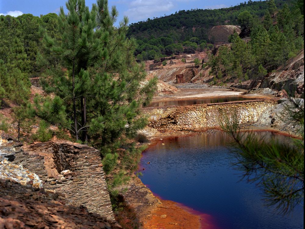 Rio Tinto (Spanien) Stausee by Henner Schneider 