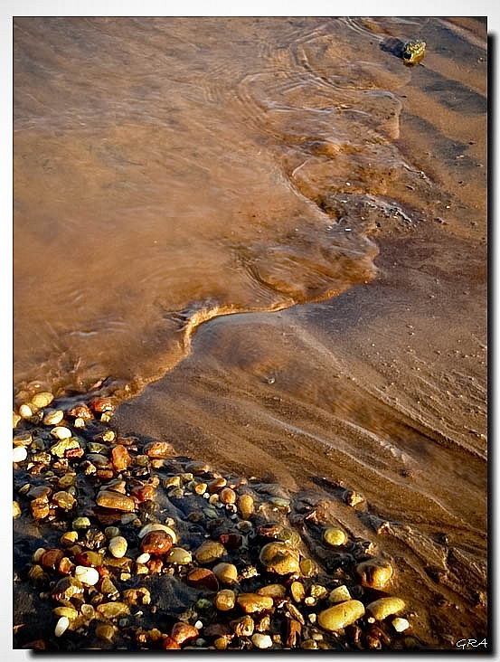 Río Uruguay...Piedras y colores.